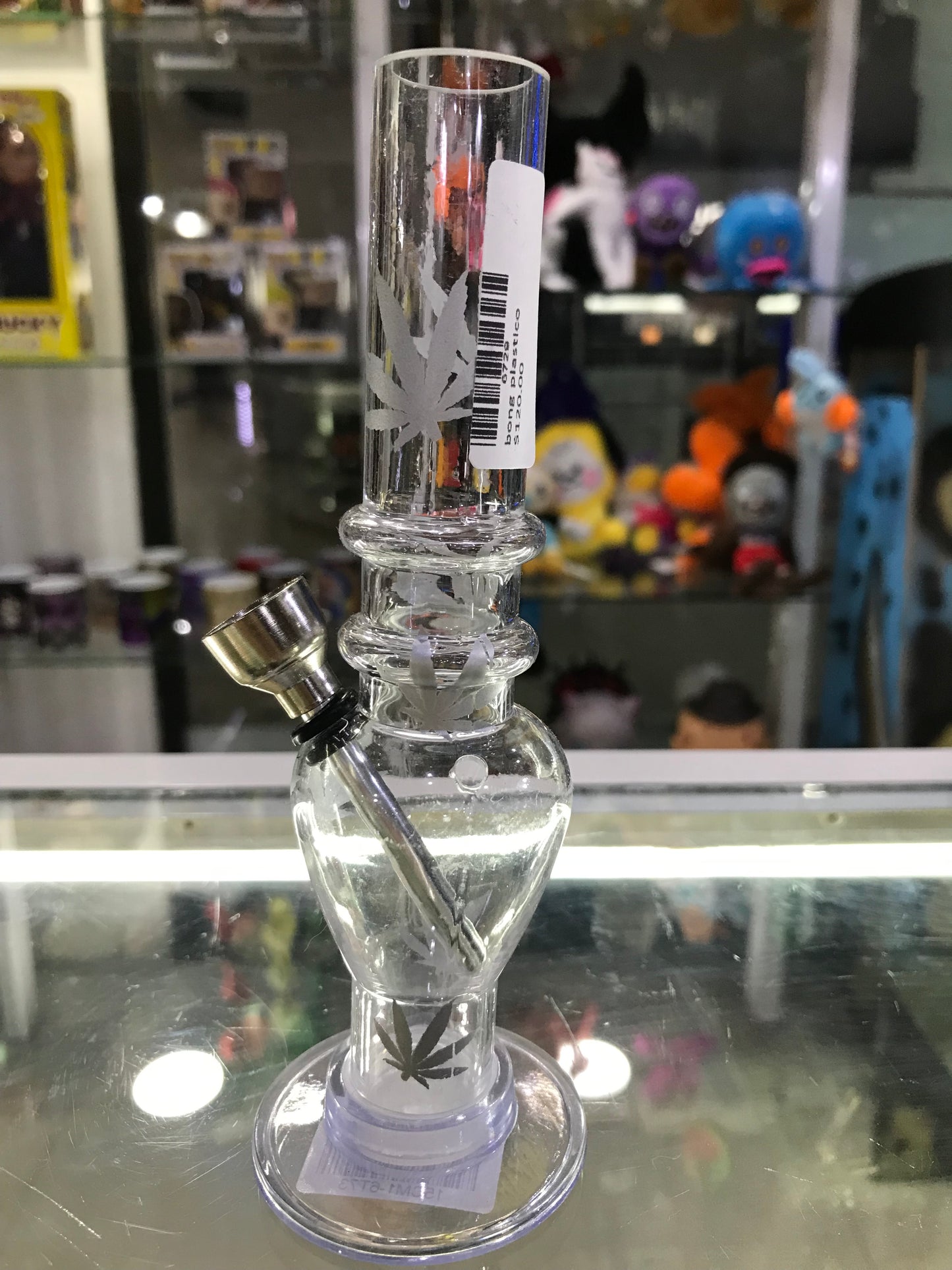 BONG PLÁSTICO $120