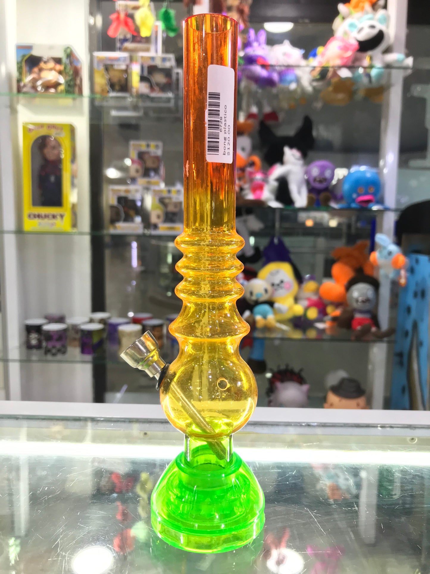 BONG PLÁSTICO $120