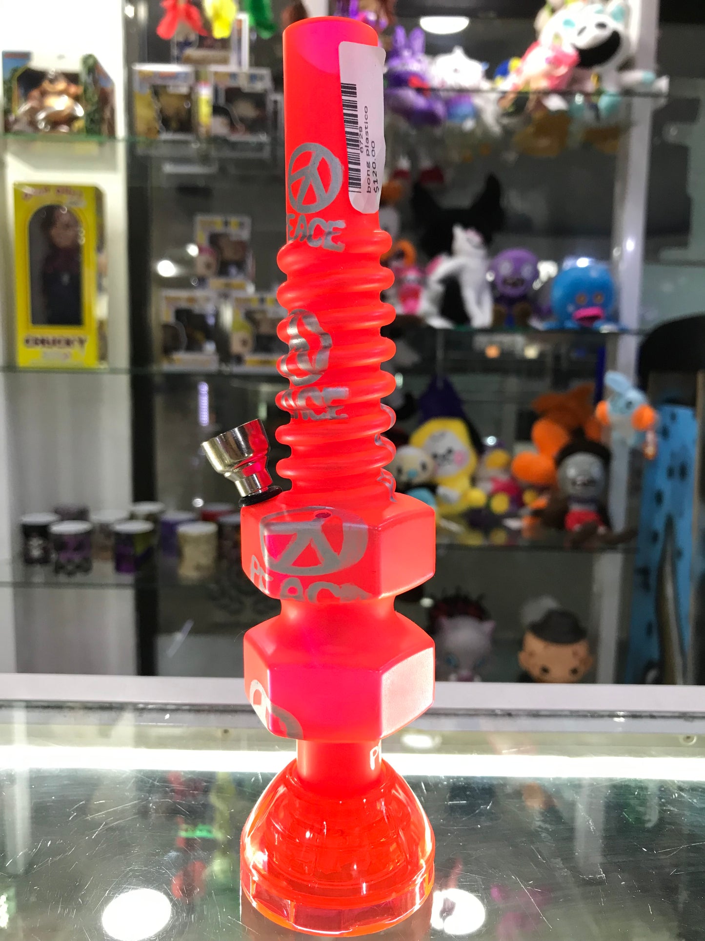 BONG PLÁSTICO $120